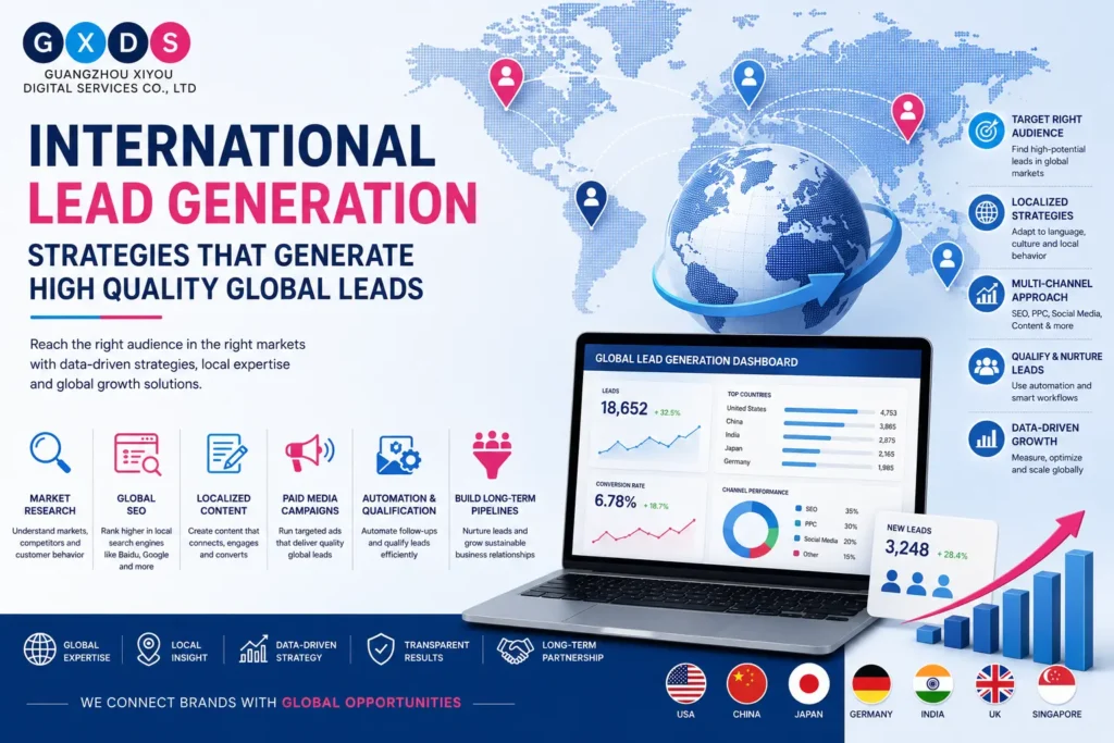 International Lead Generation Strategies That Generate High Quality Global Leads
