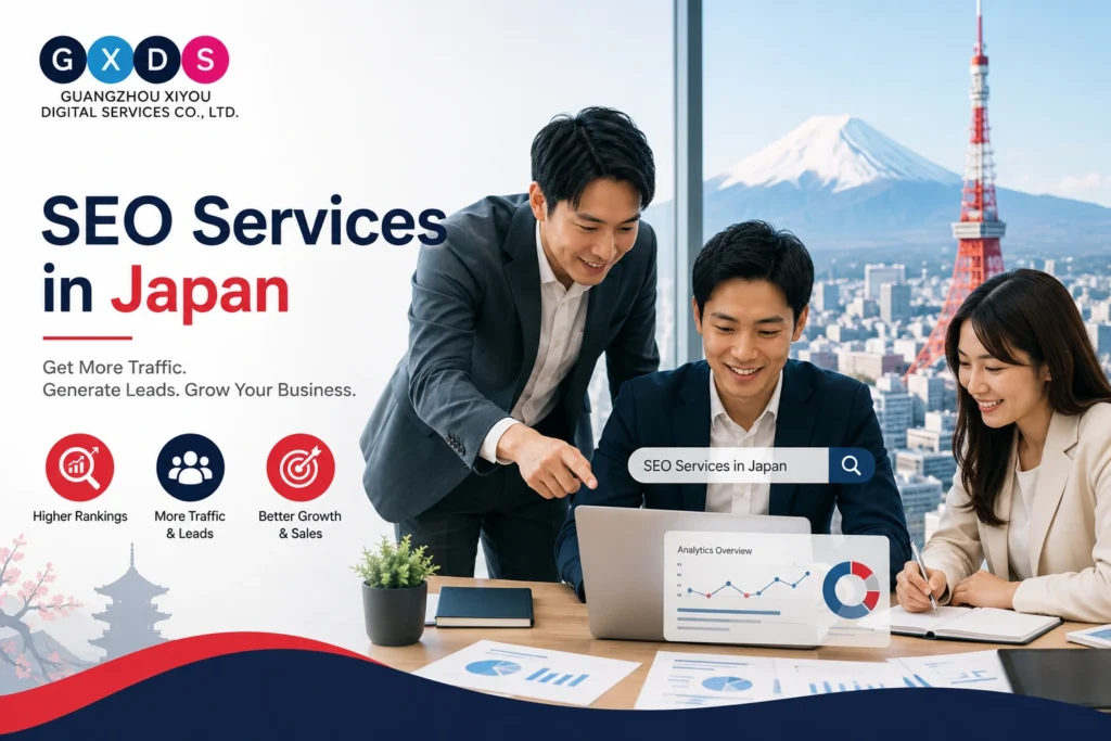 SEO Services in Japan: How Businesses Can Get More Traffic, Leads, and Sales